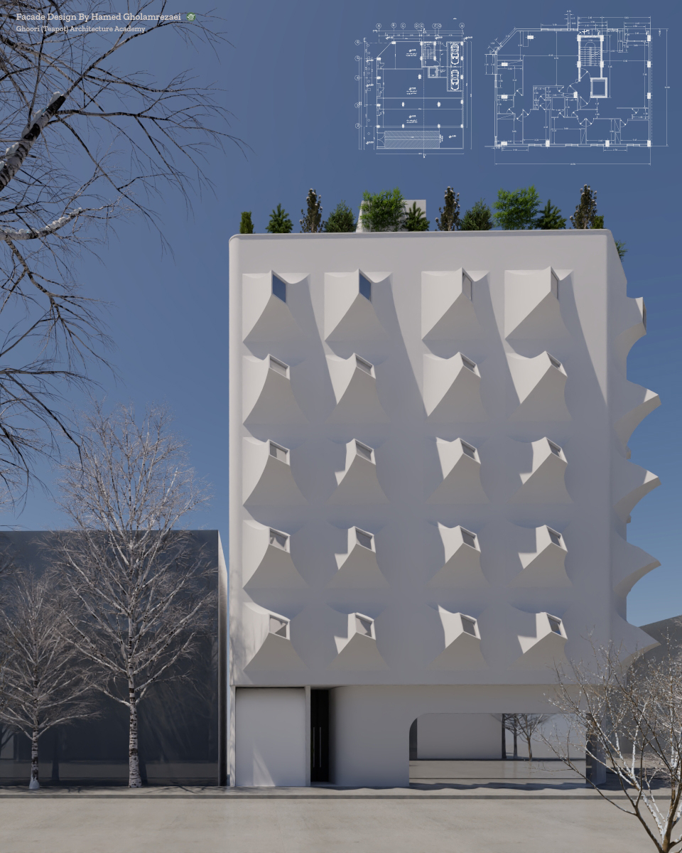 پکیج آموزش طراحی نما ( Architecture Facade Design Complete Training ) - تصویر 15